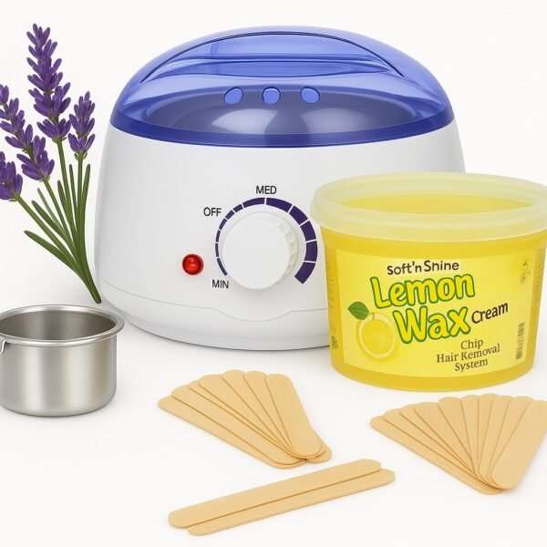 Wax Machine + Lemon Wax Jar + 10PC Spatula